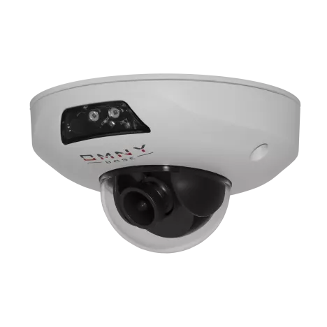 IP камера OMNY BASE miniDome2A-S v3 миникупольная 2Мп (1920x1080) 30к/с, 1.7мм, F2.0, 802.3af A/B, 12±1В DC, ИК до 15м (имеет потертости)
